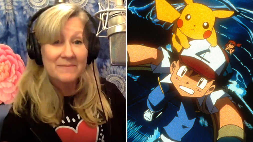 Pokemon voice actor Veronica Taylor and Ash Kitchum still