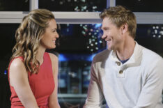 Torrey DeVitto and Chad Michael Murray in 'Write Before Christmas'
