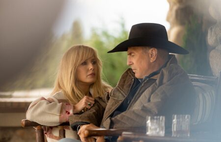 Kelly Reilly and Kevin Costner in 'Yellowstone'