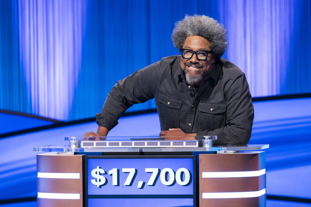 CELEBRITY JEOPARDY! - ÒSemifinal #1: W. Kamau Bell, Margaret Cho and Jackie TohnÓ - Celebrity contestants compete for the $1 million grand prize for charity with W. Kamau Bell (DonorsChoose), Margaret Cho (Friendly House Inc.) and Jackie Tohn (PATH). Ken Jennings hosts. WEDNESDAY, APRIL 2 (9:02-10:02 p.m. EST), on ABC. (Disney/Christopher Willard)