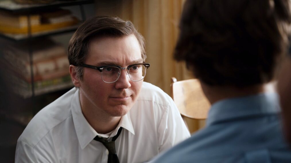 Paul Dano and Gabriel LaBelle in The Fabelmans