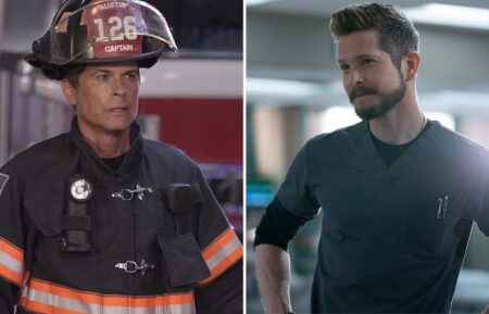 Rob Lowe in '9-1-1: Lone Star,' Matt Czuchry in 'The Resident'