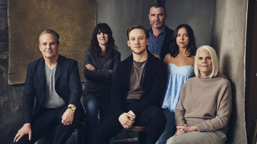 The cast and creators of of 'A Small Light'