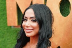 Angelina Pivarnick on red carpet