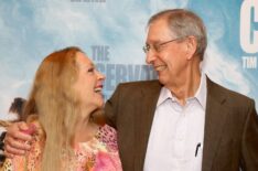 Carole Baskin with her husband at an event.