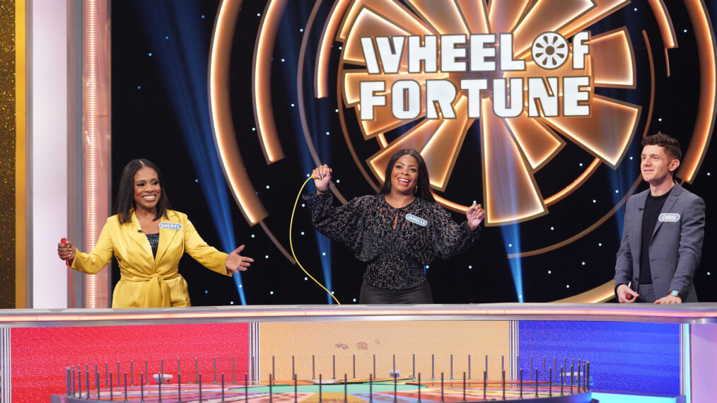 Janelle James, Sheryl Lee Ralph and Chris Perfetti-'Celebrity Wheel of Fortune'