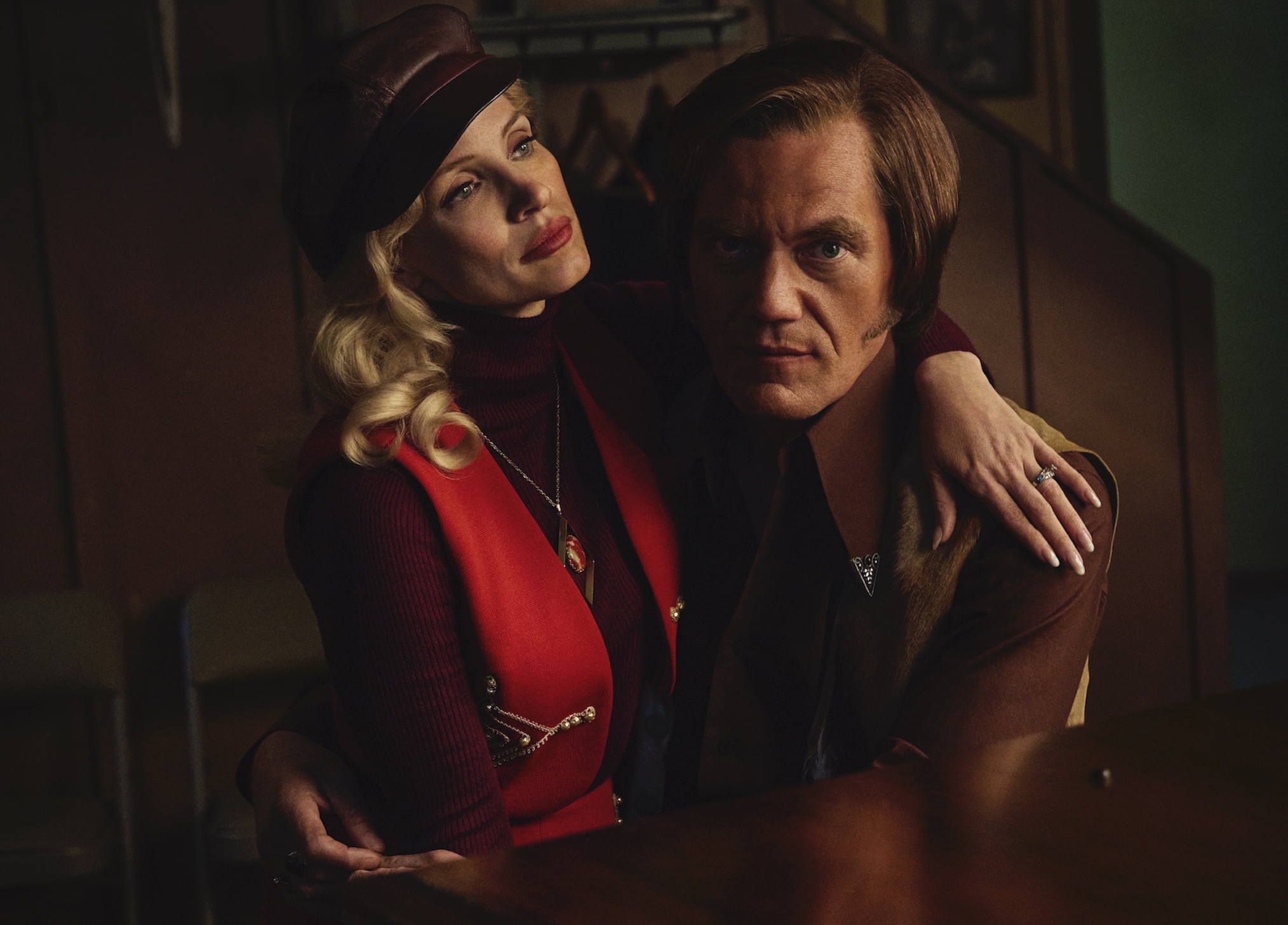 Jessica Chastain & Michael Shannon in 'George & Tammy'