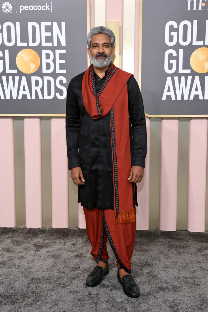 S.S. Rajamouli at 2023 Golden Globes