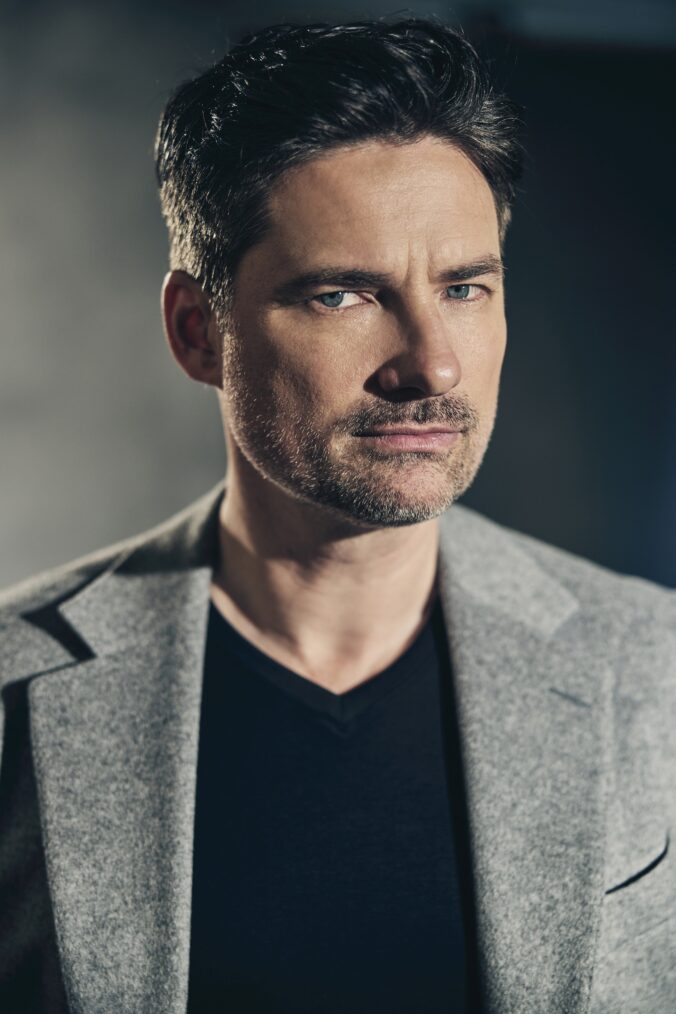 Warren Christie in TV Insider's TCA 2023 portrait studio