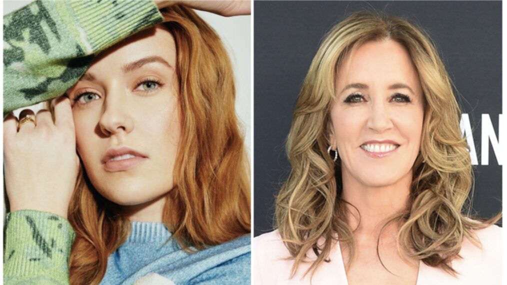 Kennedy McMann and Felicity Huffman