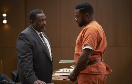 Wendell Pierce and Malcolm-Jamal Warner in 'Accused'