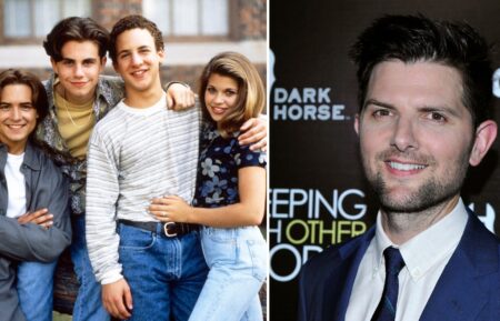 Boy Meets World cast and Adam Scott