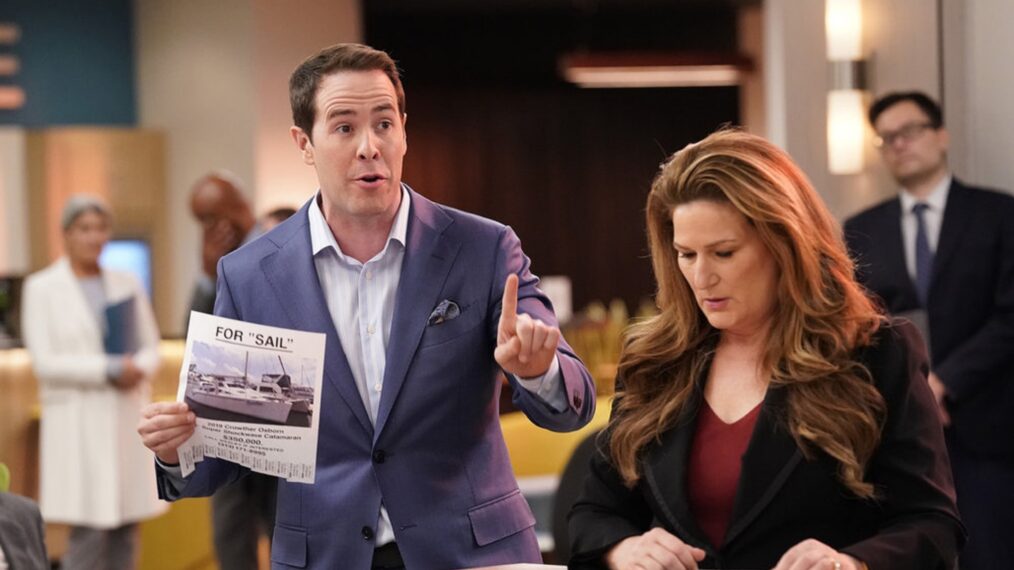 An ‘FBI’ Mega-Crossover, ‘Frontline’ on the Taliban, ‘American Auto’ in Mourning, An NBA Star Redefines Himself 4 Jon Barinholtz and Ana Gasteyer in 'American Auto' - Season 2