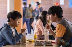 Ben Wang and Jim Liu in 'American Born Chinese'