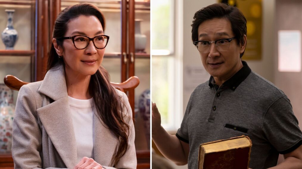 Michelle Yeoh and Ke Huy Quan for 'American Born Chinese'