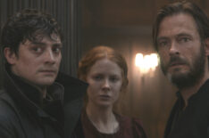 Aneurin Barnard, Emily Beecham, and Andreas Pietschmann in Netflix's 1899