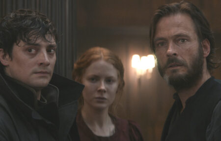 Aneurin Barnard, Emily Beecham, and Andreas Pietschmann in Netflix's 1899