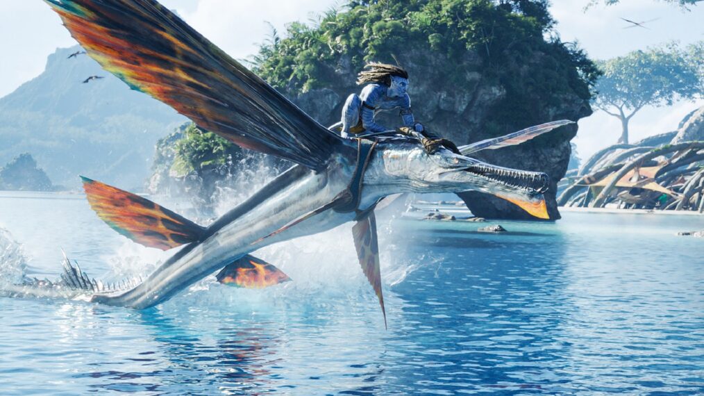 Sam Worthington as Jake Sully in 'Avatar: The Way of Water'