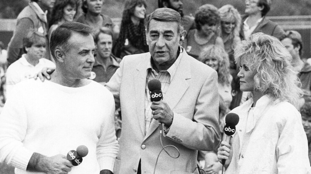 Battle of the Network Stars Robert Conrad Howard Cosell Donna Mills