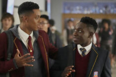 Jabari Banks as Will, Olly Sholotan as Carlton in 'Bel-Air' - 'A Fresh Start'