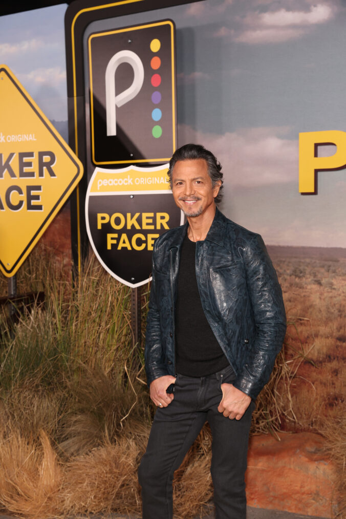 Benjamin Bratt at Poker Face premiere