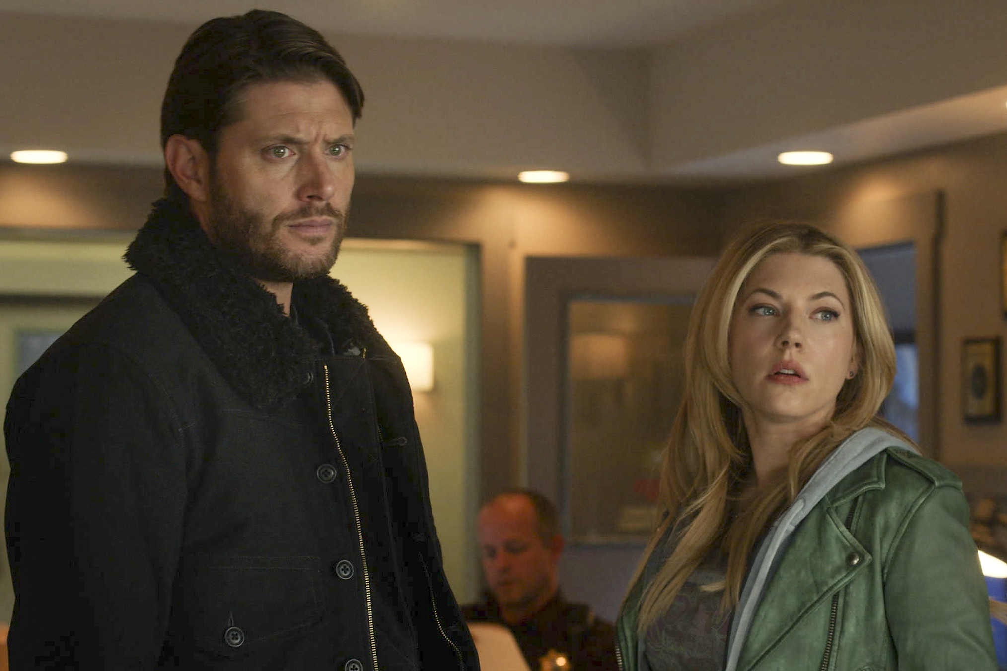 Jensen Ackles and Katheryn Winnick in 'Big Sky'