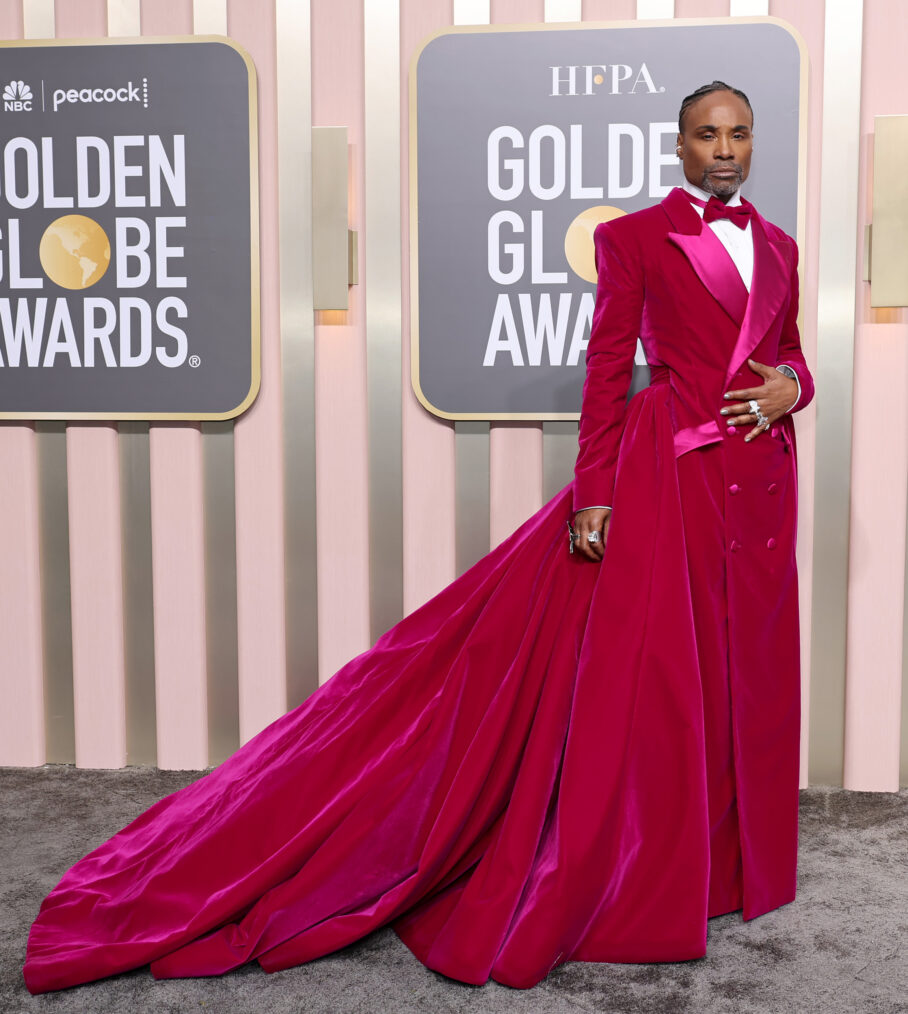 Billy Porter at 2023 Golden Globes