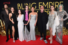 Richard Chang, Vika Abbyaeva, Nam Laks, Blake Abbie, Lynn Ban, Michael Kors, Deborah Hung, and Tina Leung attend as Netflix and Michael Kors launch “Bling Empire: New York”