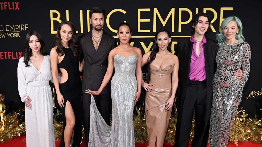 The cast of Bling Empire: New York attend NYC premiere