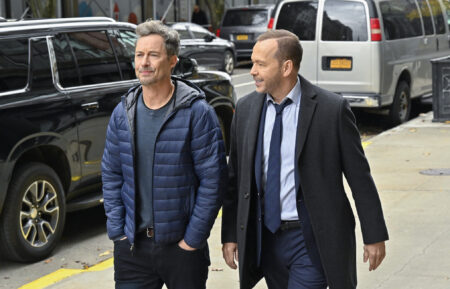 Tom Cavanagh and Donnie Wahlberg in 'Blue Bloods'