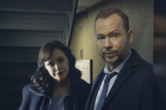 Donnie Wahlberg as Danny Reagan and Marisa Ramirez as Maria Baez on ‘Blue Bloods’