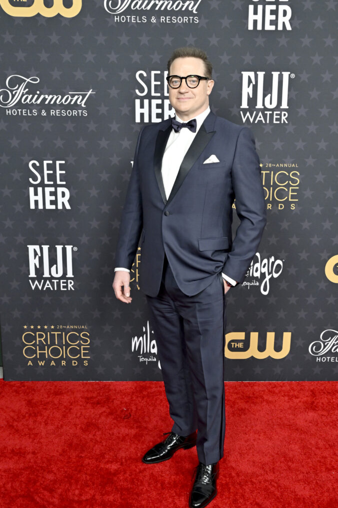 Brendan Fraser at Critics Choice Awards
