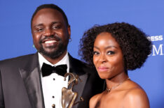 Brian Tyree Henry and Danielle Deadwyler at Palm Springs International Film Awards