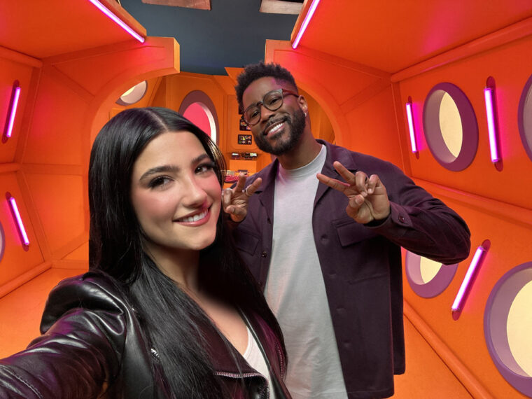 Charlie D'Amelio and Nate Burleson host Kids Choice Awards