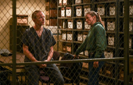 Jefferson White and Tracy Spiridakos in 'Chicago P.D.'