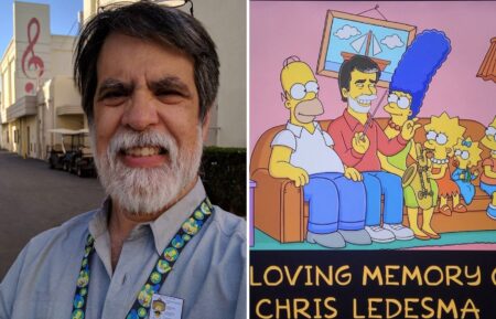 Chris Ledesma tribute on 'The Simpsons'