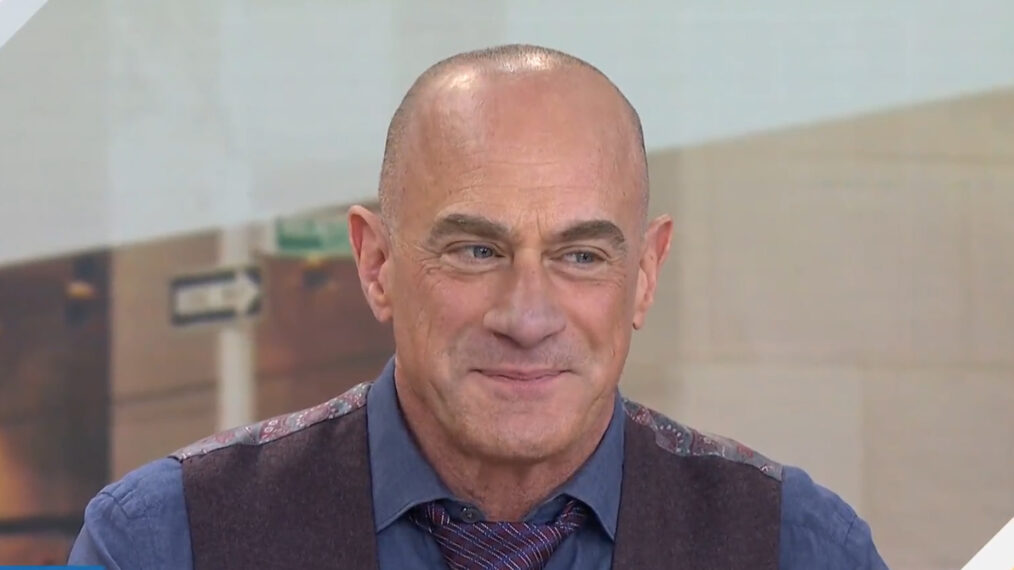 Christopher Meloni on the Today show