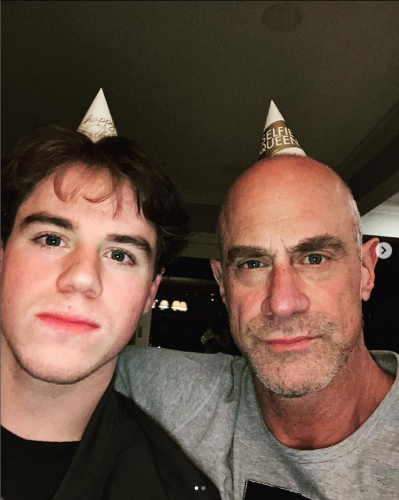 Christopher Meloni and son Dante