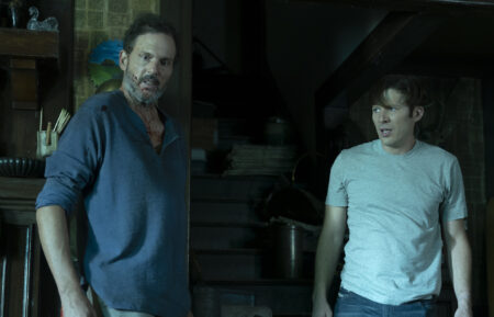 Silas Weir Mitchell and Zach Gilford in 'Criminal Minds: Evolution'