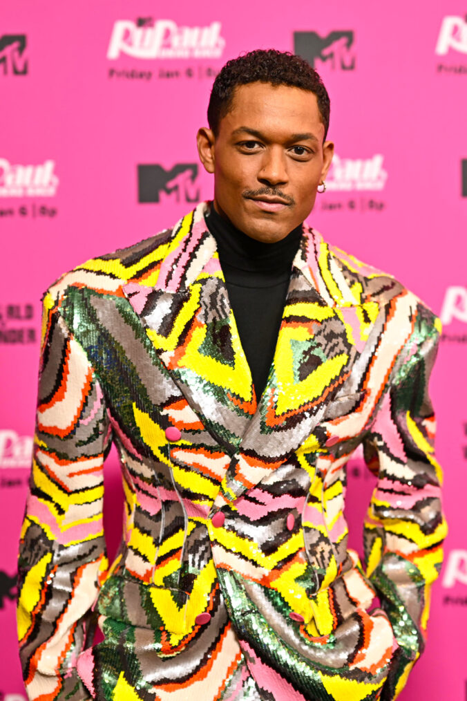 Curtis Hamilton attends the RuPaul's Drag Race Season 15 premiere