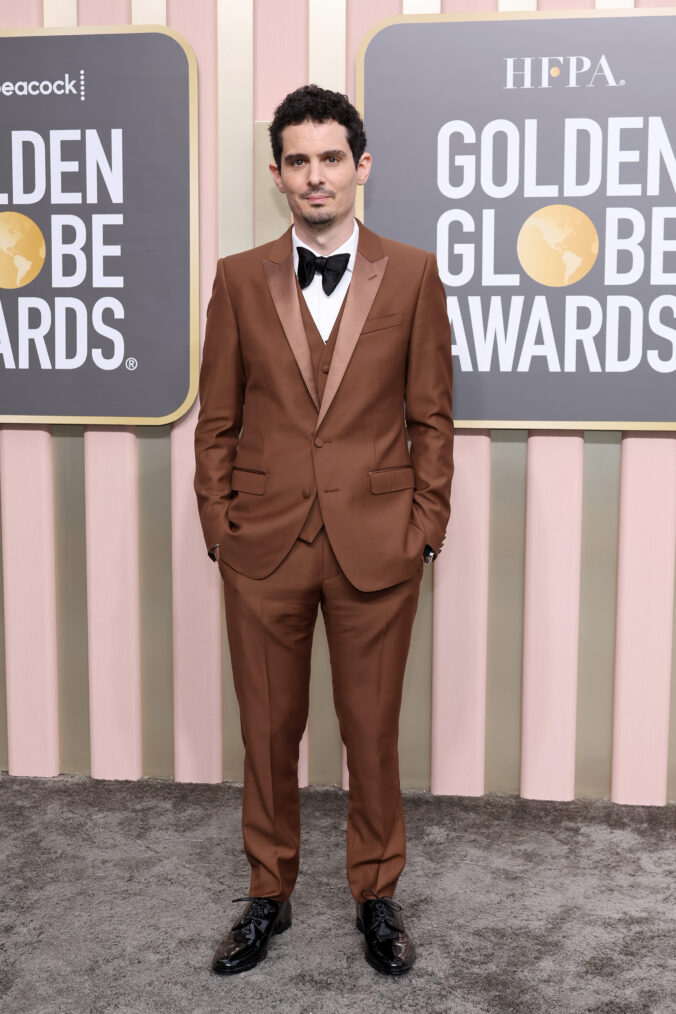 Damien Chazelle at 2023 Golden Globes