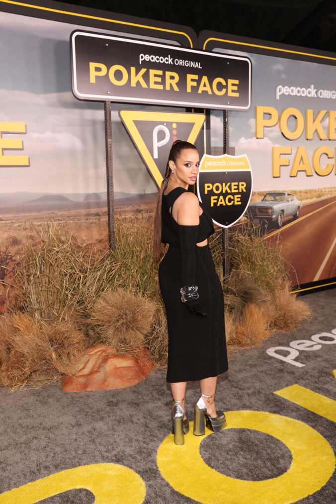 Dasha Polanco at Poker Face premiere