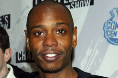 Dave Chappelle arrives at the kick-off party for the second season of Chappelle's Show