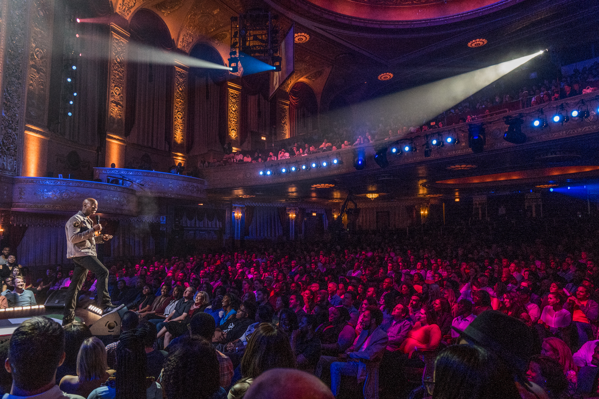 Dave Chappelle en concierto, Washington DC, Warner Theatre