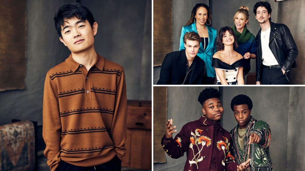 The stars of 'American Born Chinese,' 'Prom Pact,' and 'The Crossover' pose in TV Insider's TCA portrait studio