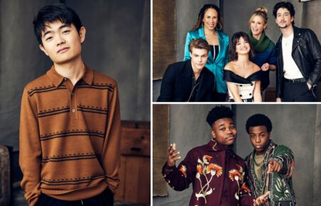 The stars of 'American Born Chinese,' 'Prom Pact,' and 'The Crossover' pose in TV Insider's TCA portrait studio