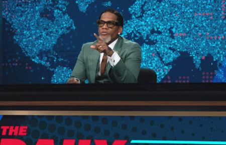 D.L. Hughley guest hosts the Daily Show