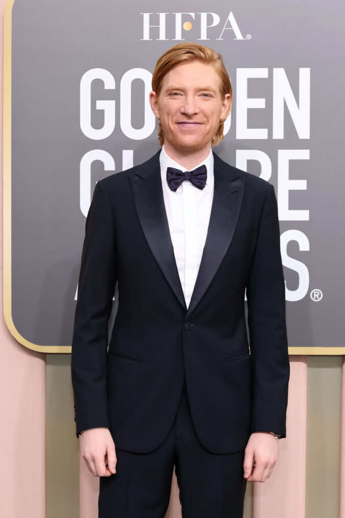 Domhnall Gleeson at 2023 Golden Globes