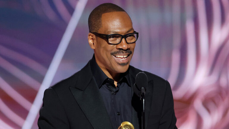 Eddie Murphy Concludes Cecil B. DeMille Award Speech With Will Smith