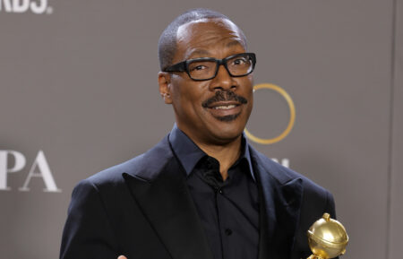 Eddie Murphy at the 2023 Golden Globes